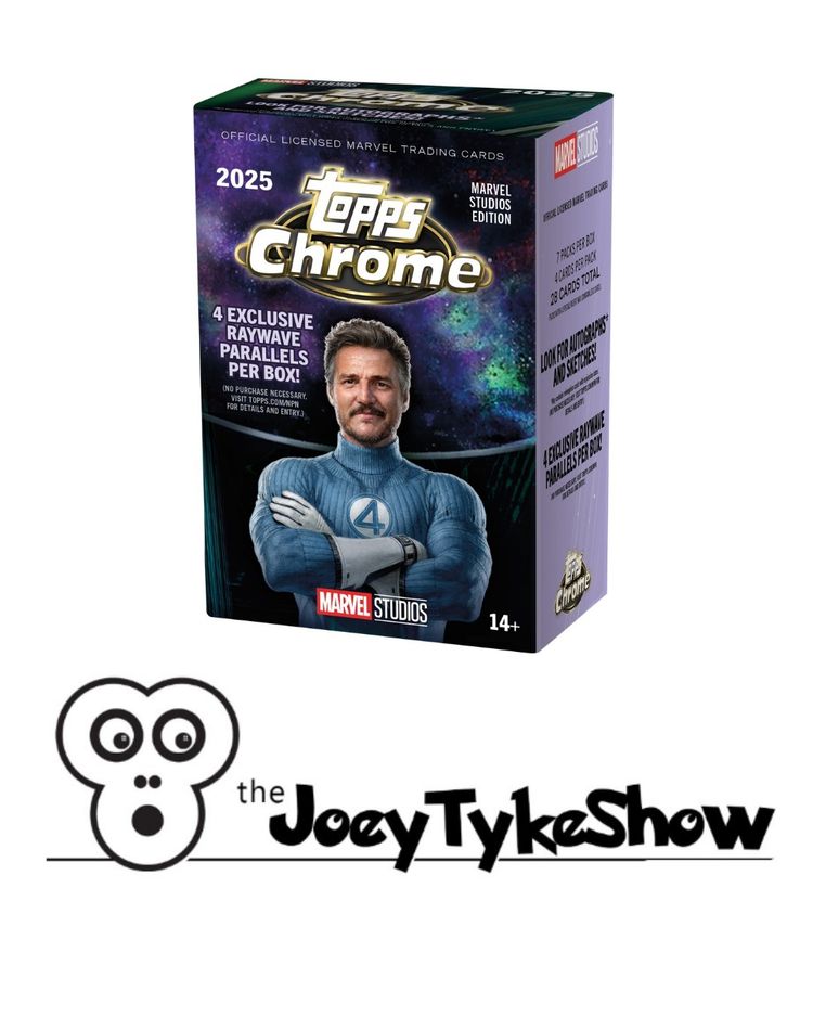 Topps Chrome 2025 Marvel Studios Edition Trading Cards